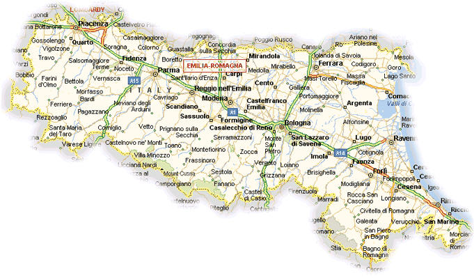 Mappa Toscana